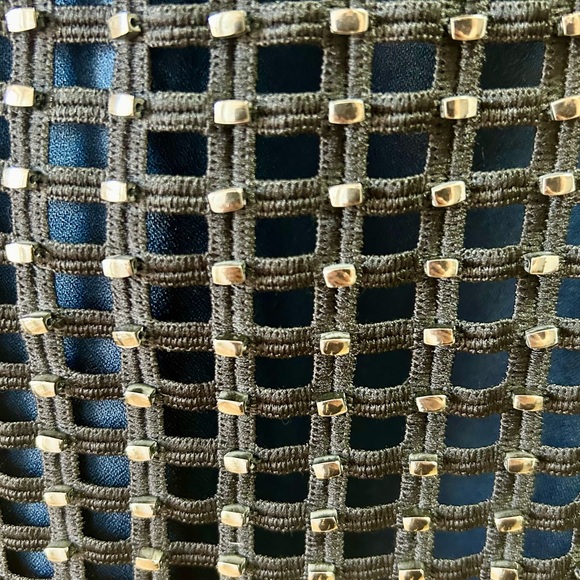 Topshop black & navy dress - Picture 8 of 16